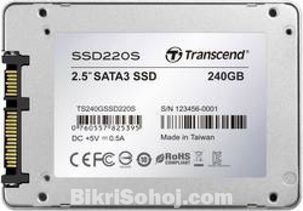 Transcend Genuine 220S 240GB 2.5 Inch SATAIII SSD
